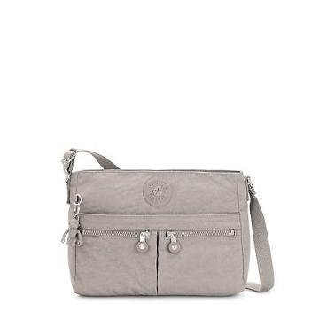 Kipling New Angie Crossbody Bags Grey Gris | CA 1196BE